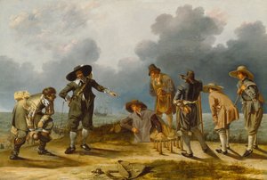 The Game of Skittles, n. 1635-1640 (öljy tammilevylle)
