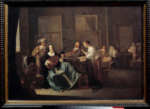 Konsertti. Jacob Duckin (1600 - 1660) maalaus Ec. Flam.