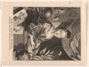 Muotokuva Maria Sibylla Merian Maria Sibylla Merian (otsikko esineessä)