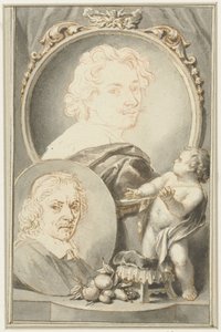 Anton van Dyckin ja Jacob de Brayn muotokuvia