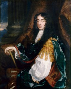Kaarle II:n muotokuva, noin 1660 (öljy kankaalle).