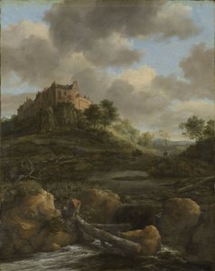 Bentheimin linna, 1650-82 tekijältä Jacob van Ruisdael