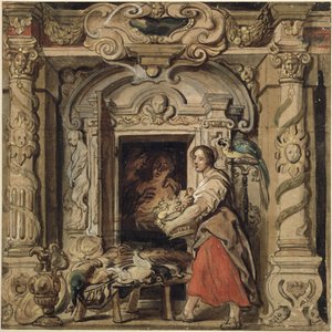 Kohtauksia maaseudulta tekijältä Jacob Jordaens