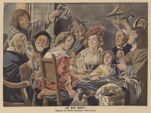 Kuningas juo tekijältä Jacob Jordaens