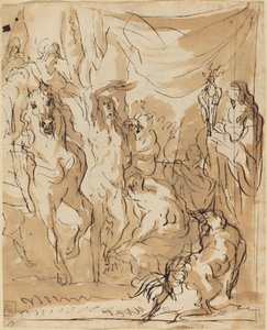 Pyhän Sebastianin marttyyrikuolema tekijältä Jacob Jordaens