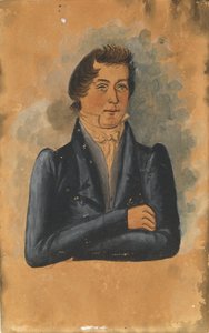 Miehen muotokuva, 1800-luvun alku.