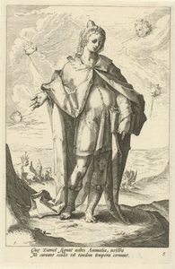 Daniel Vanhan testamentin profeetat (sarjan nimi) tekijältä Jacob Matham (attributed to)