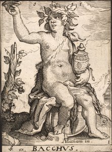 Bacchus tekijältä Jacob Matham