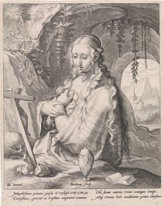 Maria Magdalena Boetawardille tekijältä Jacob Matham