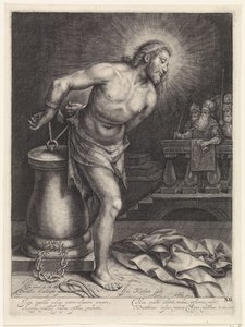 Kristus vitsauspostissa tekijältä Jacob Matham