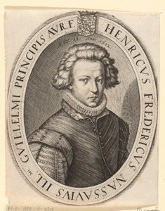 Fredrik Henrik, Oranian prinssi vuonna 1602 tekijältä Jacob Matham