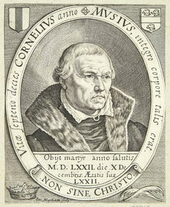Cornelis Musiuksen muotokuva tekijältä Jacob Matham