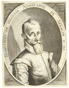 Francisco Mendozan muotokuva tekijältä Jacob Matham