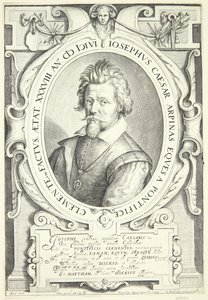 Giuseppe Cesarin muotokuva tekijältä Jacob Matham