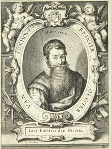 Reinier Olivier van Sonhovenin muotokuva tekijältä Jacob Matham