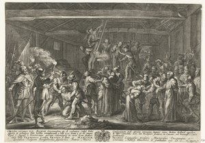 Gorkumin marttyyrit, 1572 tekijältä Jacob Neefs