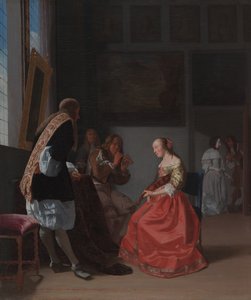 A Musical Company, n. 1668 (öljy kankaalle)