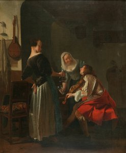 Merry Company, n. 1665 (öljy kankaalle)