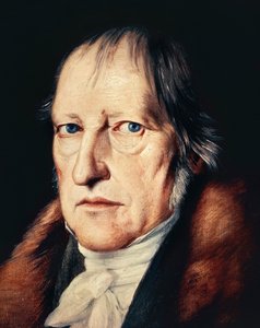 Georg Wilhelm Friedrich Hegelin muotokuva tekijältä Jacob Schlesinger