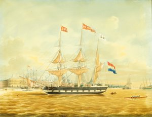 Johan Melchior Kemper Anchorissa Rotterdamin satamassa tekijältä Jacob Spin