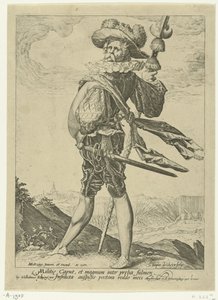 Eversti Upseerit ja sotilaat (sarjan nimi) tekijältä Jacob de Gheyn (II)