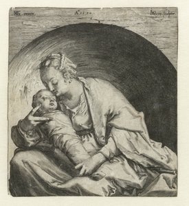 Madonna nukkuvan Kristus-lapsen kanssa
