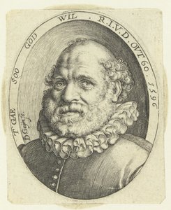 Muotokuva Rutgaert Jansz. 60-vuotiaana tekijältä Jacob de Gheyn (II)