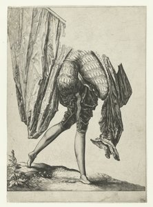 lippu Upseerit ja sotilaat (sarjan nimi) tekijältä Jacob de Gheyn (II)