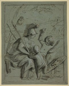 Minerva kahdella putilla tekijältä Jacob de Wit