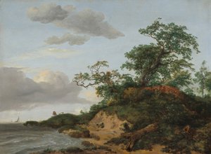 Dyynit meren rannalla tekijältä Jacob van Ruisdael