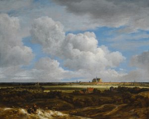 Saksa: Blick auf Haarlem View of Haarlem (Haerlempje) tekijältä Jacob van Ruisdael