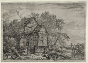 Pikku silta tekijältä Jacob van Ruisdael
