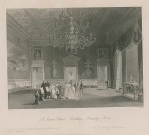 Syntymäpäiväjuhlat St Jamesin palatsin salissa