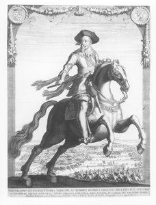 Kustaa Adolphus II, Ruotsin kuningas, hevosen selässä, 1632