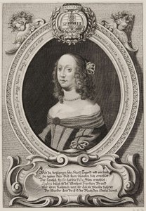 Saksa: Erdmuthe Sophia, Saksin ja Brandenburgin-Bayreuthin markgroviinitar. tekijältä Jacob von Sandrart