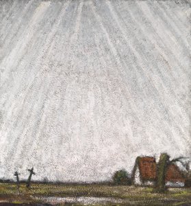 Taivas raunioilla (öljy kankaalle)