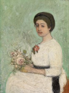 Morsian Josine (öljy pahville)
