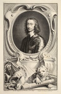 Kenraaliluutnantin Fleetwoodin muotokuva, kuvitus teoksesta Heads of Illustrious Persons of Great Britain, pub. kirjoittanut Knapton, Lontoo 1742 tekijältä Jacobus Houbraken