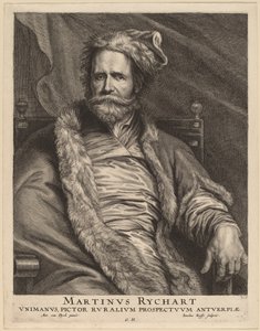 Martin Rijckaert tekijältä Jacobus Neeffs, after Sir Anthony van Dyck