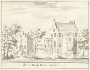 Groenewouden linna Woudenbergin lähellä, vuonna 1382 