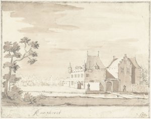 Castelo Raaphorst perto de Wassenaar Raaphorst (título no objeto)final