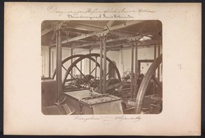 Bovenstoomin pumppuasema Prins Alexander / Kralingscheveer 18. syyskuuta 1869 (otsikko esineessä) Järvien talteenotto Schielandissa Rotterdamin itäpuolella (sarjan nimi esineessä)