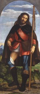 St. Roch tekijältä Jacopo (c.1480 1528) Palma