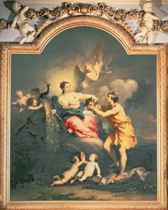 Juno saa Argusin pään (öljy) tekijältä Jacopo Amigoni