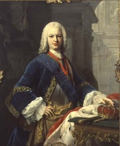 Espanjan kuninkaan (1711-59) Ferdinando IV:n muotokuva (öljy kankaalle) tekijältä Jacopo Amigoni