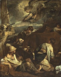 Ilmoitus paimenille tekijältä Jacopo Bassano
