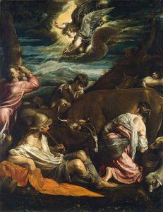 Ilmoitus paimenille tekijältä Jacopo Bassano