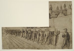 Huonekalut ja erilaiset esineet 1100- ja 1300-luvuilta tekijältä Jacopo Bellini