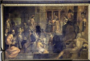 Cosimo I de Medici perusti Pyhän Tapanin ritarikunnan tekijältä Jacopo Ligozzi