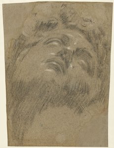 Giuliano dei Medici Michelangelon mukaan, noin 1550 (liitu paperille). tekijältä Jacopo Robusti Tintoretto